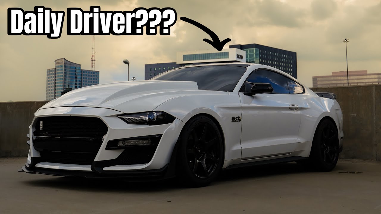 CAN YOU DAILY DRIVE A V8 MUSCLE CAR (MUSTANG GT)