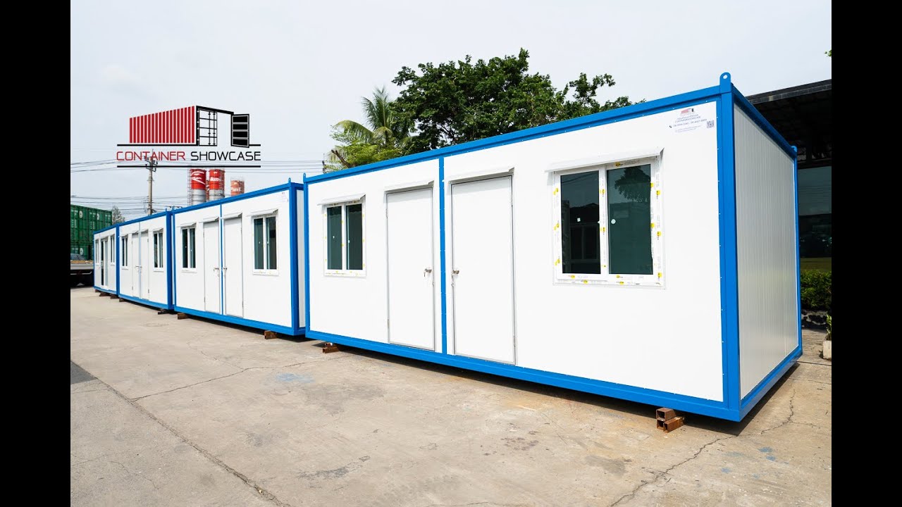 บ้านแบ่ง 2 ห้องเหมาะสำหรับเป็นห้องพักพนักงานมีฉนวนกันร้อน 089-999-5345 EP.340