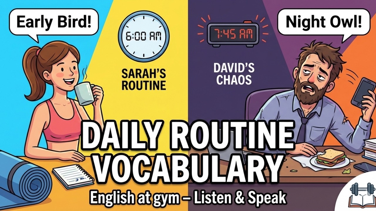 Daily Routine English Vocabulary|Stop Saying 