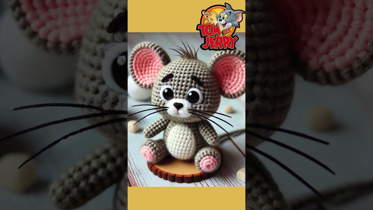 Tom and Jerry Crochet Dolls | Amigurumi