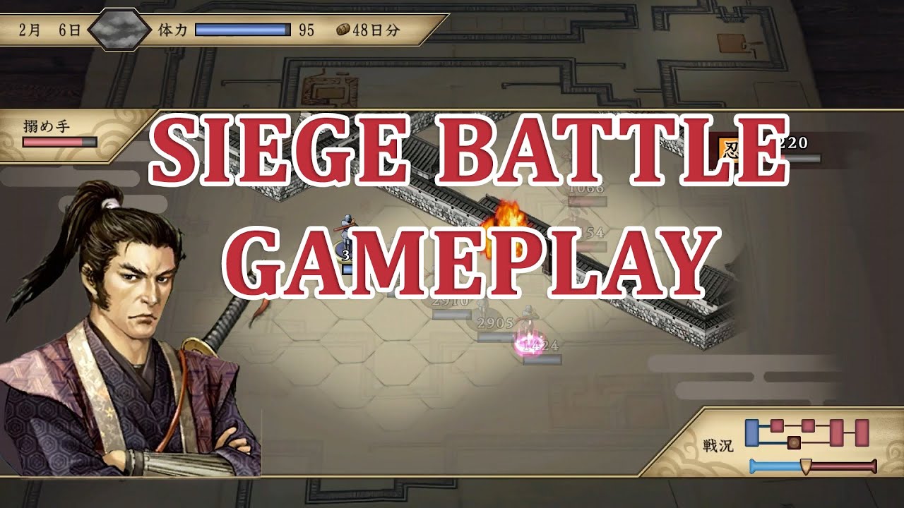 (English Subtiled) Taiko Risshiden V DX - Siege Battle Gameplay