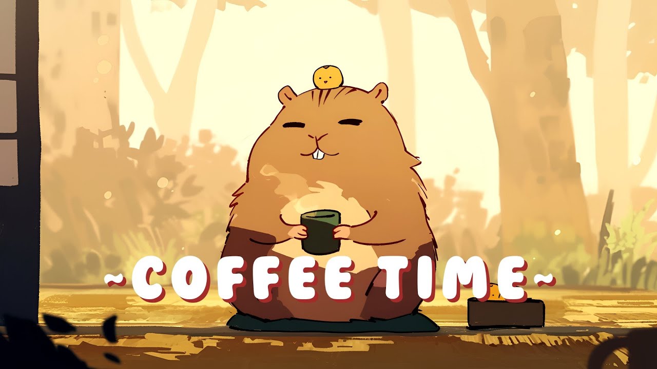 Capybara Study Beats - Cozy Japanese Lofi Mix ~ Warm Feelings ~ 🎵