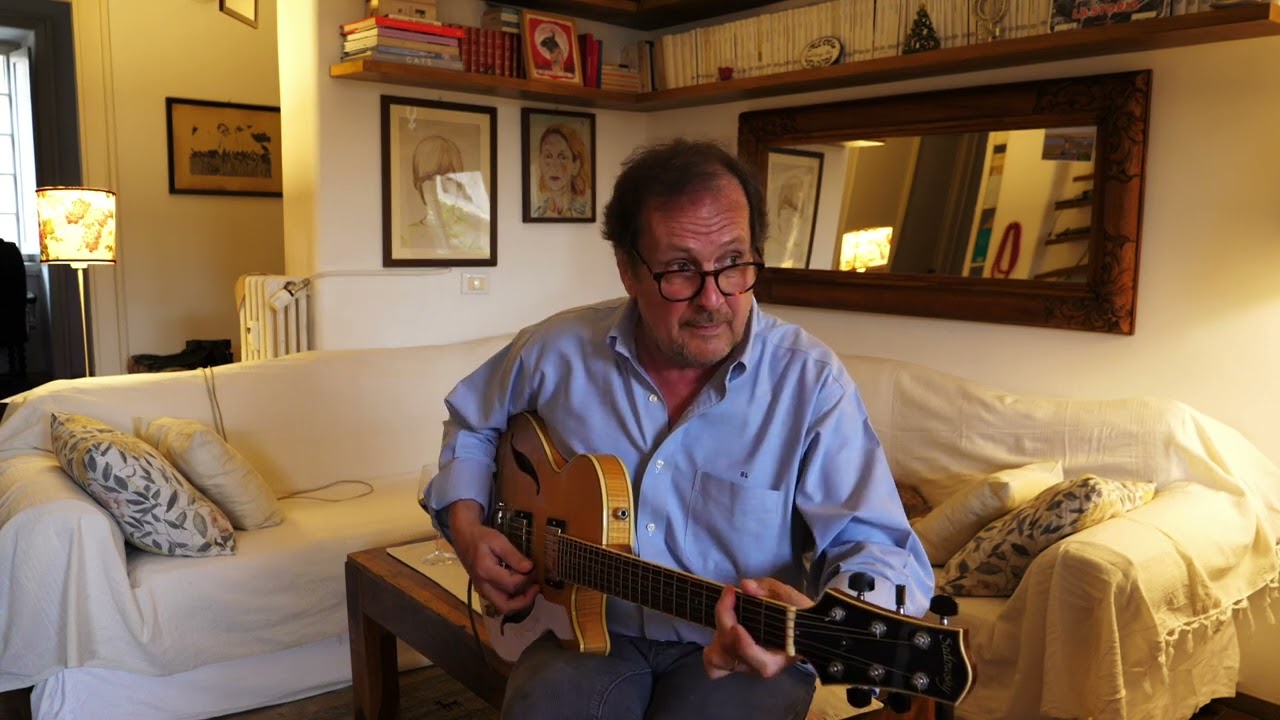 Autumn in New York. Battista Lena guitar solo