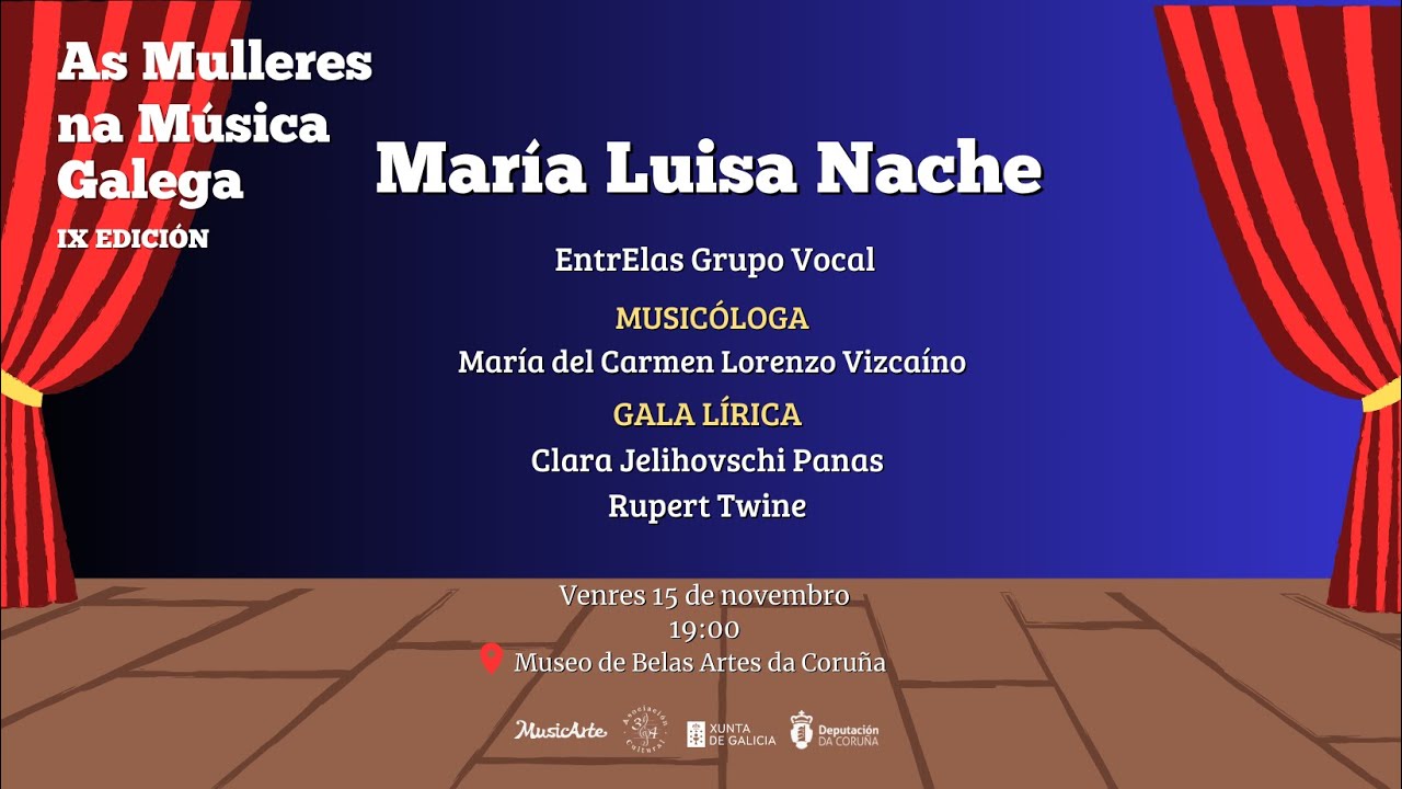 As Mulleres na Música Galega (IX edición). Homenaxe a María Luisa Nache