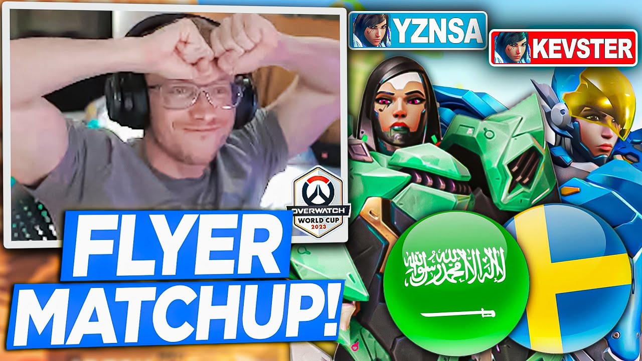 Jay3 Reacts to Saudi Arabia VS Sweden | Overwatch 2 World Cup 2023 Qualifiers | Week 2