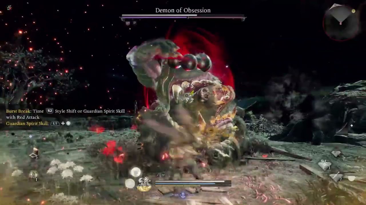 Demon of Obsession Boss Fight