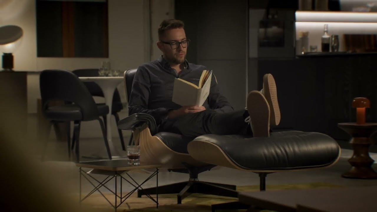 The Eames Lounge Chair and Ottoman from Herman Miller