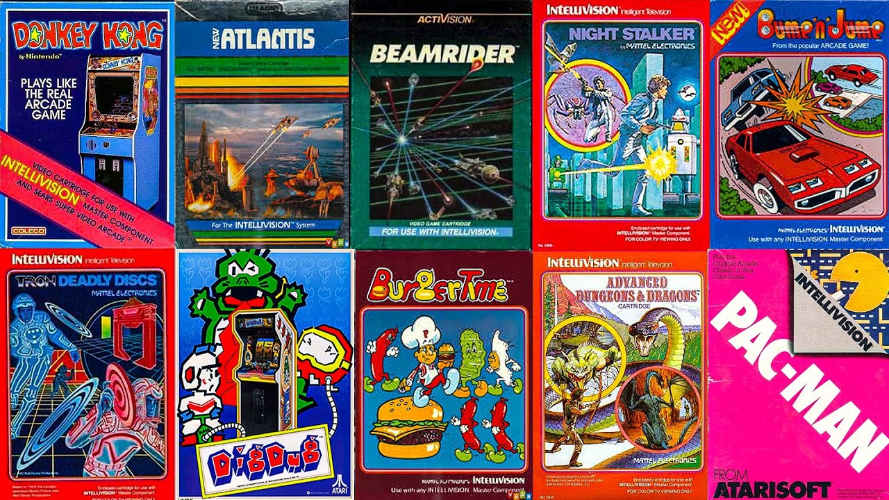 Top 16 Best INTELLVISION Games of all Time | Best Intellvision Games