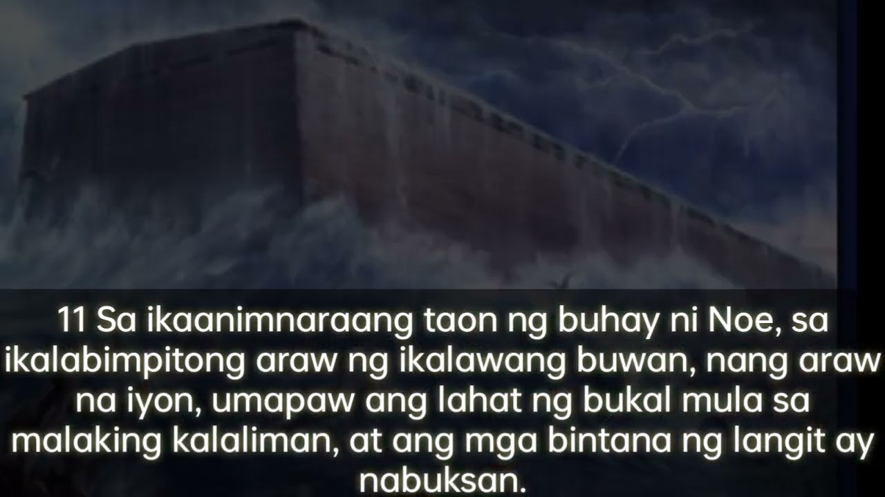 Genesis Chapter 07 ( Tagalog )