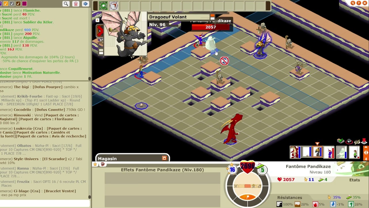DOFUS – Gladiatrool Salle 9 (Duo Eniripsa/Xelor)