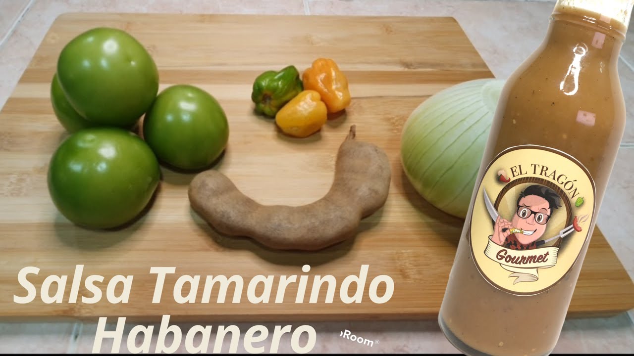 Salsa Tamarindo Habanero | Tipo Aderezo perfecta para tacos, cortes, alitas y mucho más.