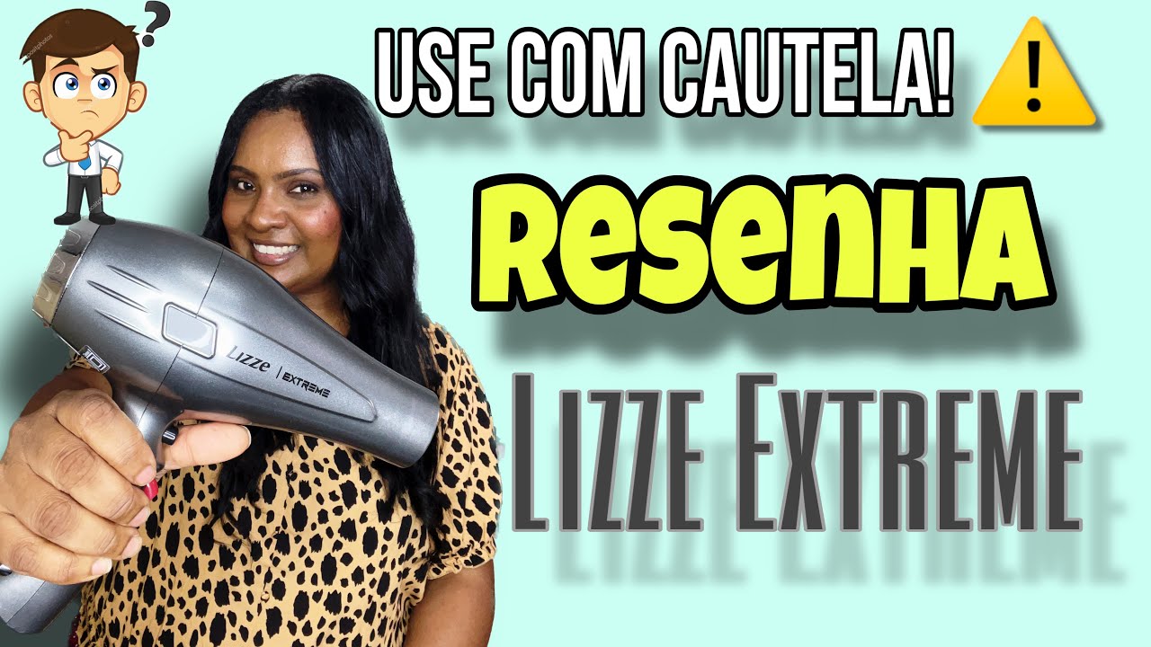 ✨ SECADOR LIZZE EXTREME  2400watts de Potência Vale a pena?