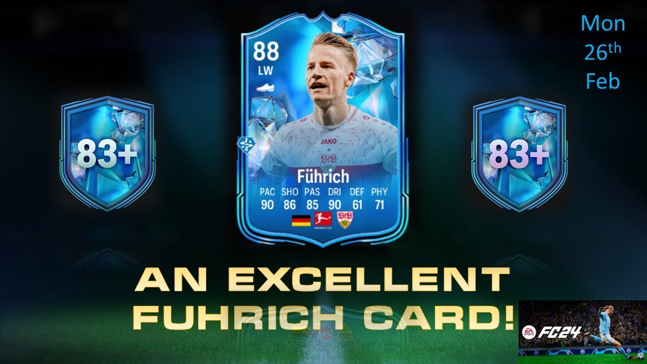 FC24 |    88 Fuhrich looks like one of the better FS Promo Cards!
