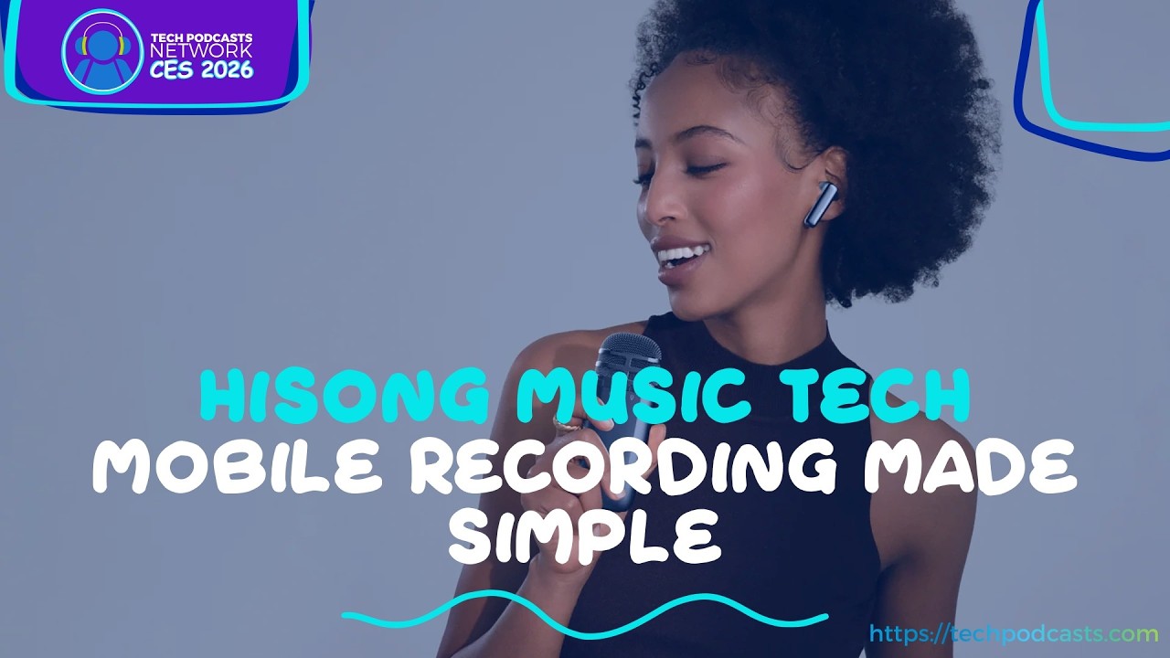Мобильная запись упрощена благодаря Air Studio S1 от HISONG Music Tech на выставке CES 2026.