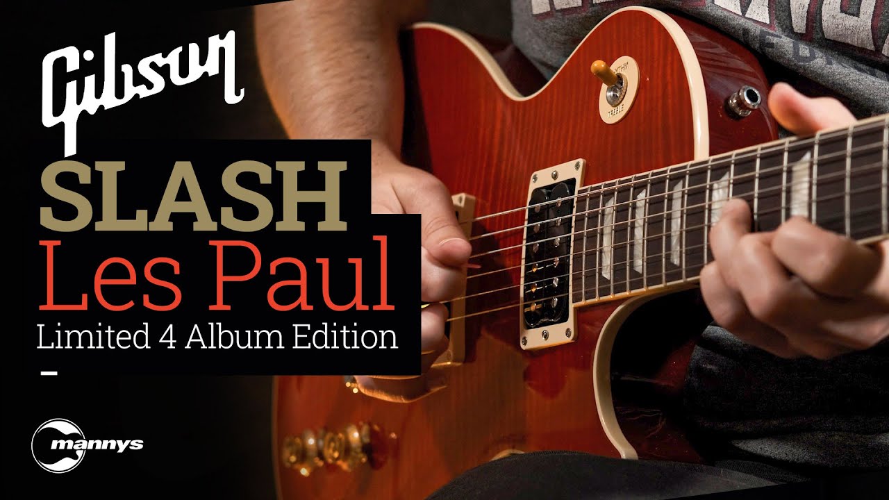 Gibson SLASH Les Paul Limited '4' Album Edition - First Look!