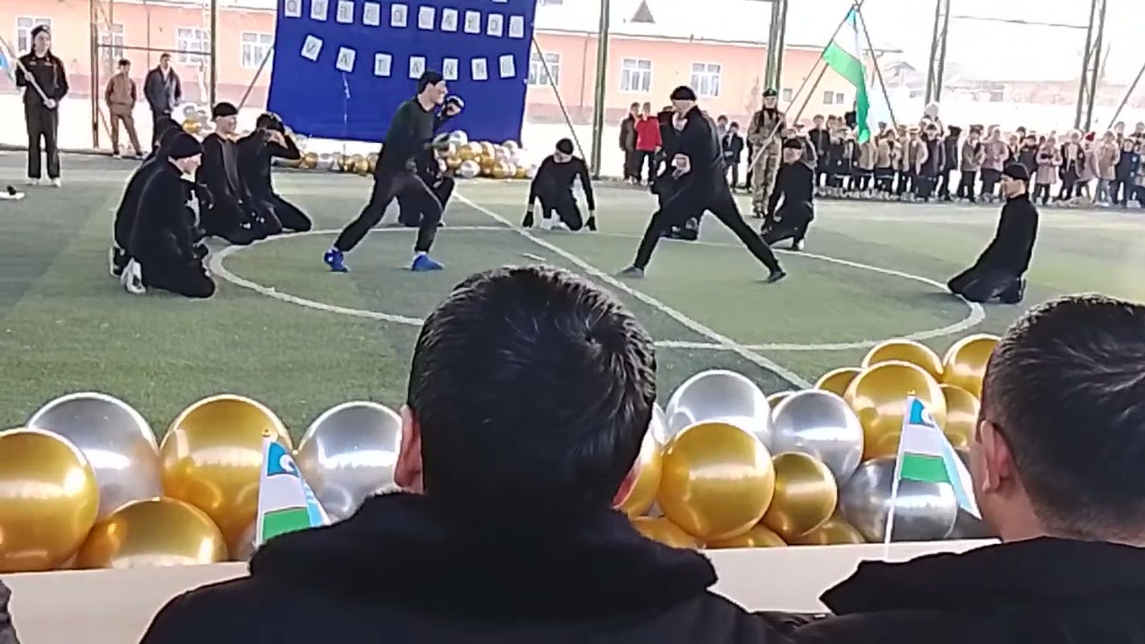  Arsif qishlog'idagi 18-maktab 11-sinf o'quvchilari harbiycha chiqishlar &laquo;14.01.2026&raquo;