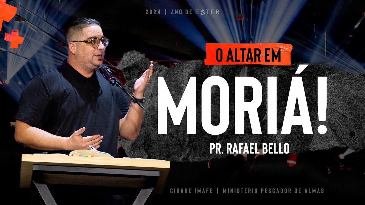 O altar em Moriá! | Terça da Parashá com Pr. Rafael Bello | Cidade IMAFE