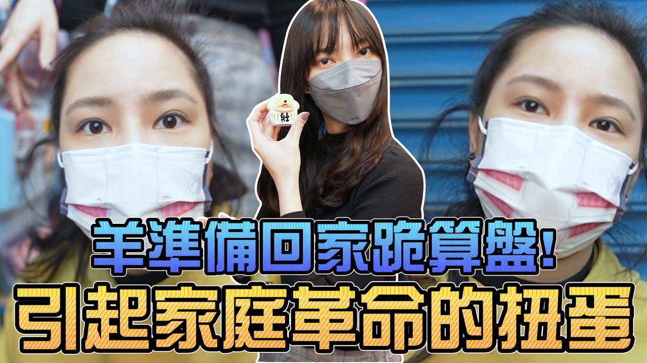 羊準備回家跪算盤！引起家庭革命的扭蛋！｜Sandykaka