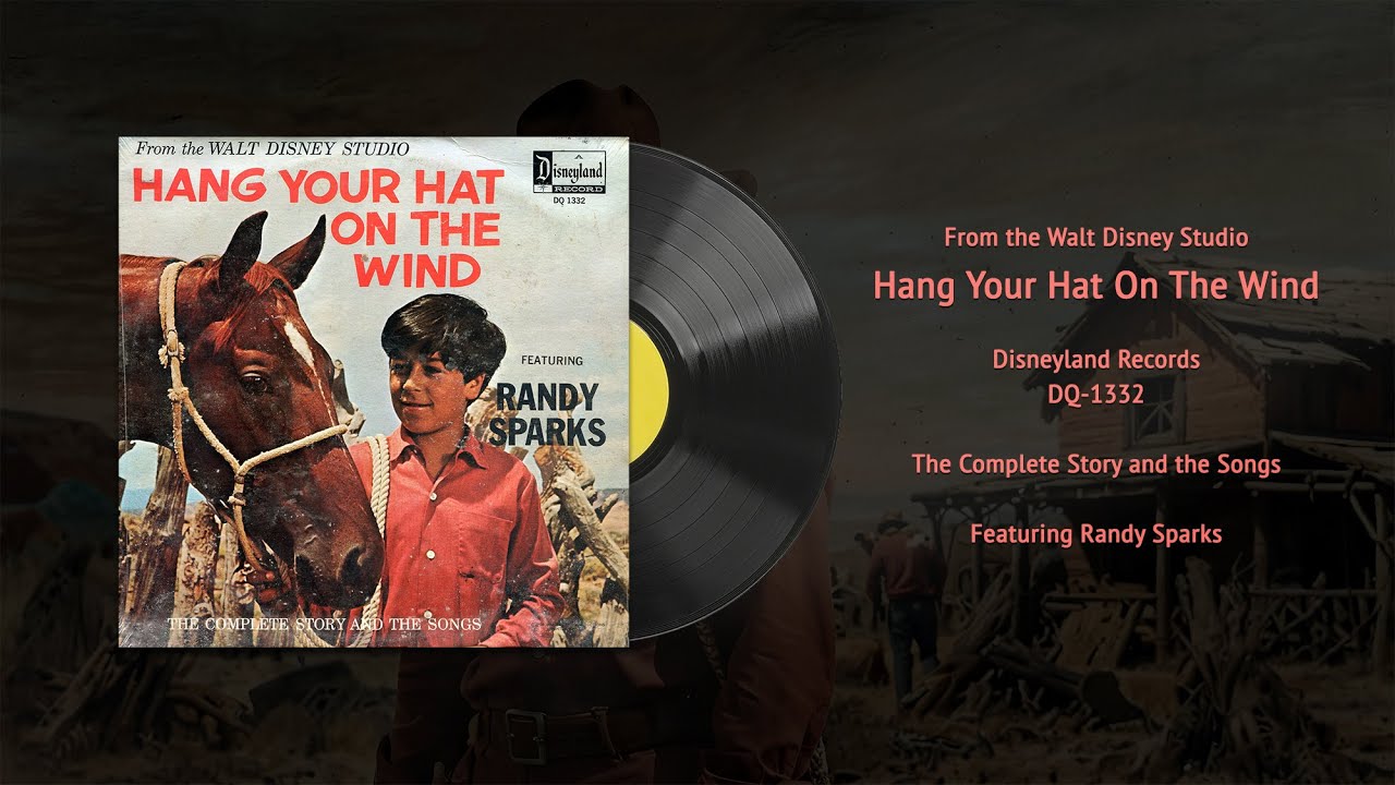 Walt Disney's Hang Your Hat on the Wind (DQ-1332) | Vintage Disney Vinyl Restored