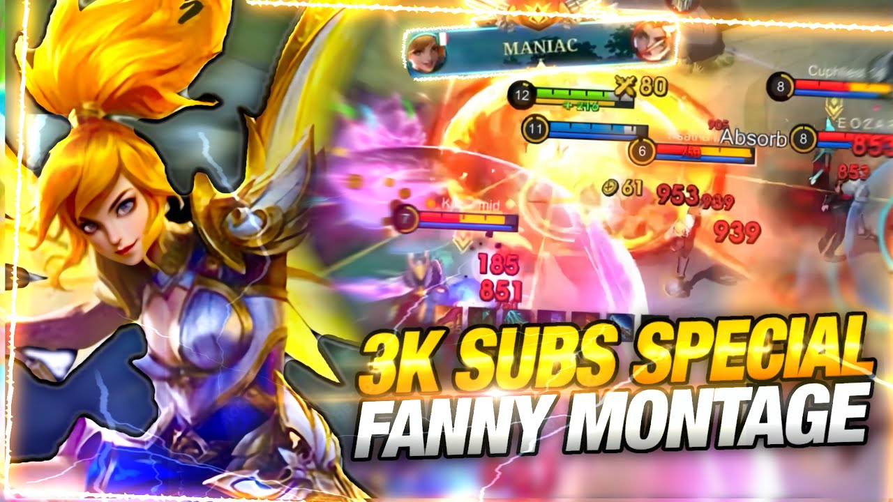 Fanny Montage : Aggressively & satisfying cable | Mobile legends : Bang bang