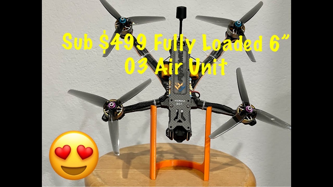 $499 FLYFISHRC VOLADOR VD6 DIY 6