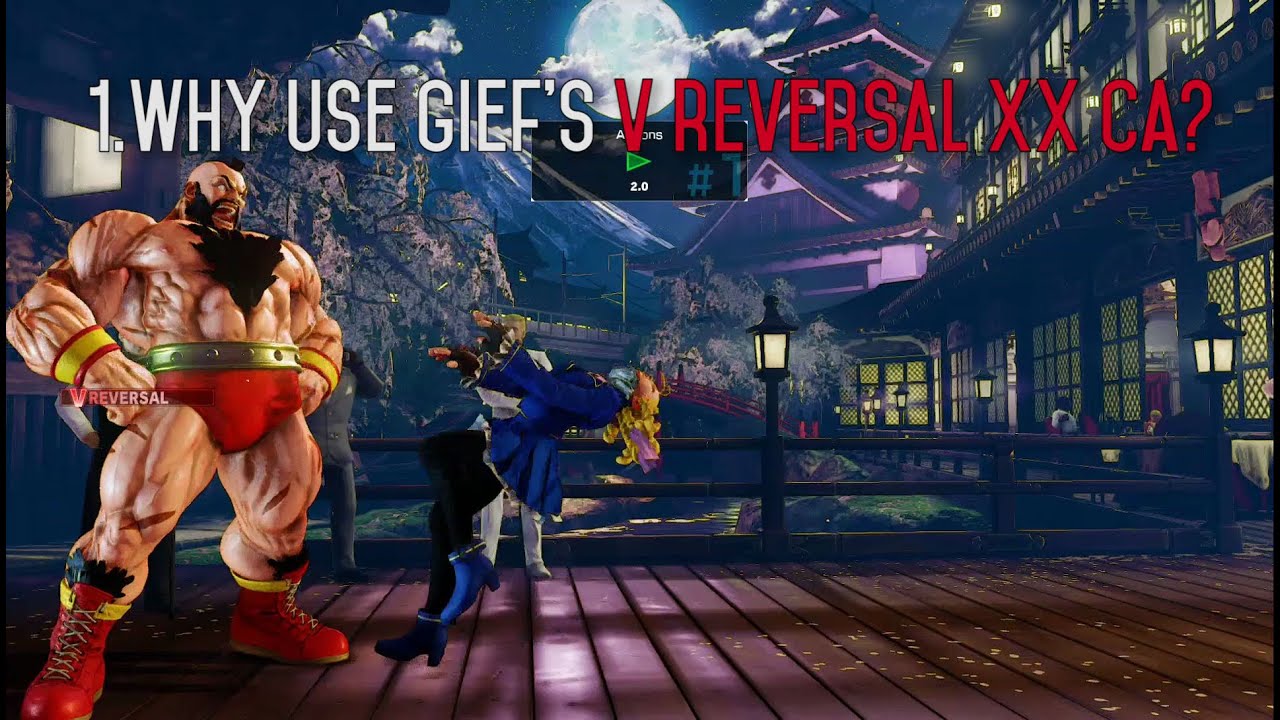 ZANGIEF: How and when to combo V Reversal into Critical Art (HD reupload)