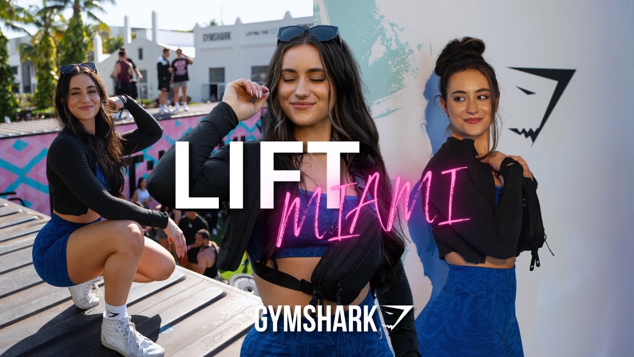 NEWEST GYMSHARK ATHLETE! | Lift Miami 2024 Recap