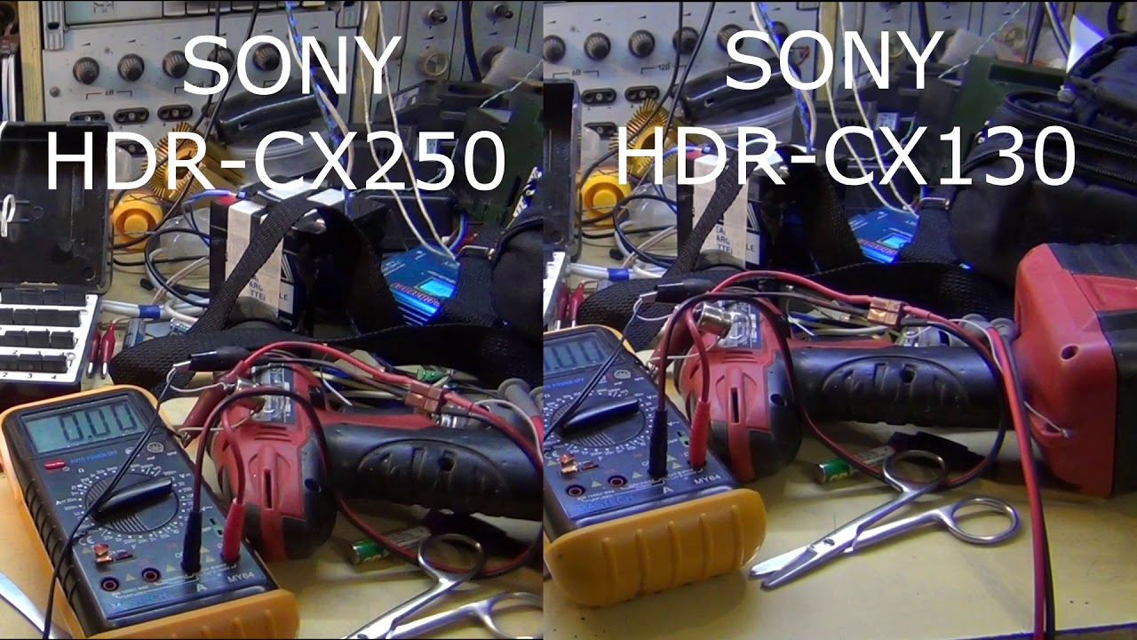 сравнение видео камер SONY HDR-CX 230 И SONY HDR-CX130
