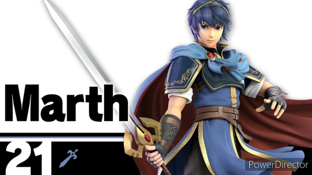 super smash bros ultimate - marth voice clips