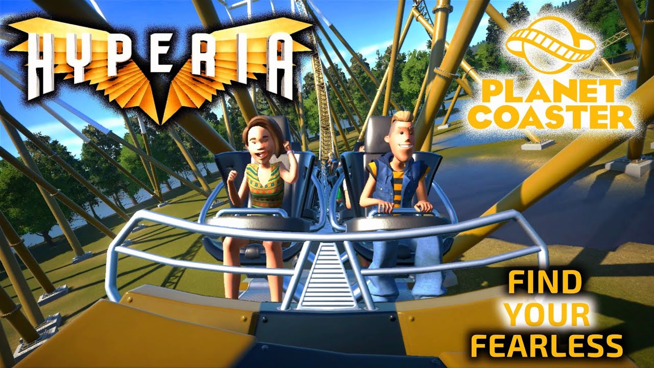 Hyperia | Rider Cam POV - Thorpe Park (Planet Coaster)
