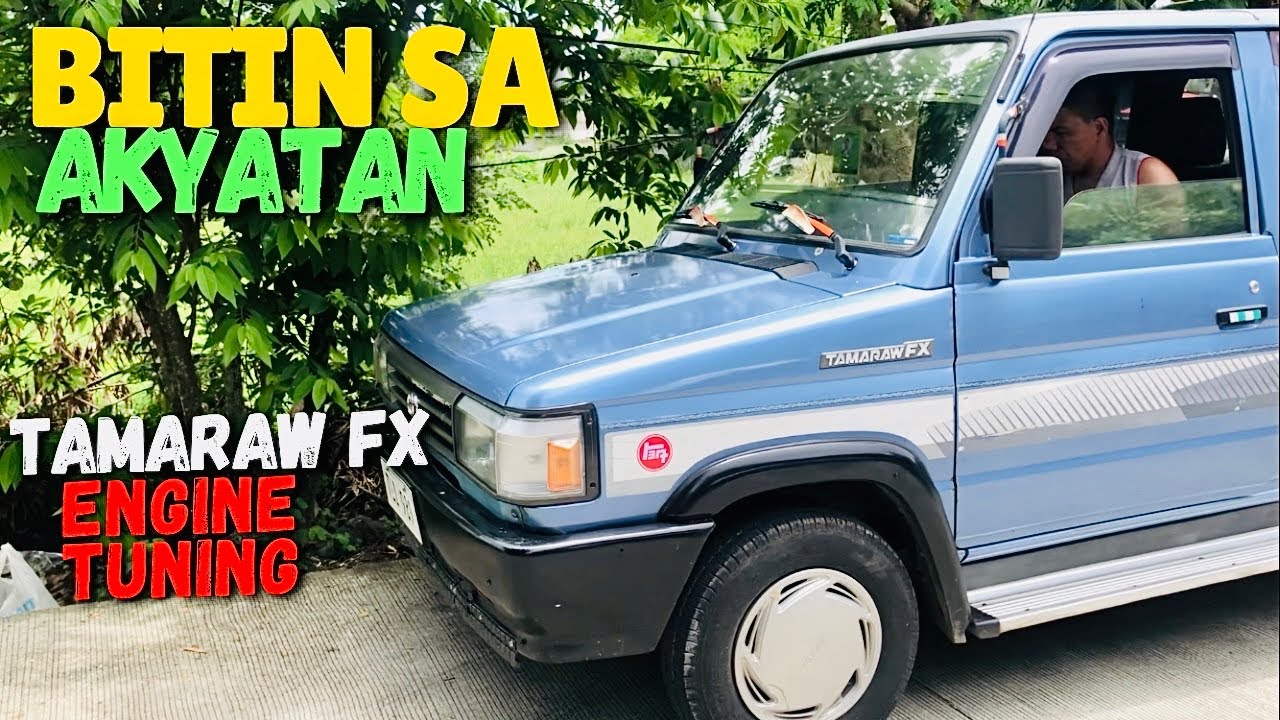 Toyota Tamaraw 5K Engine Tuning Nabibitin sa Akyat