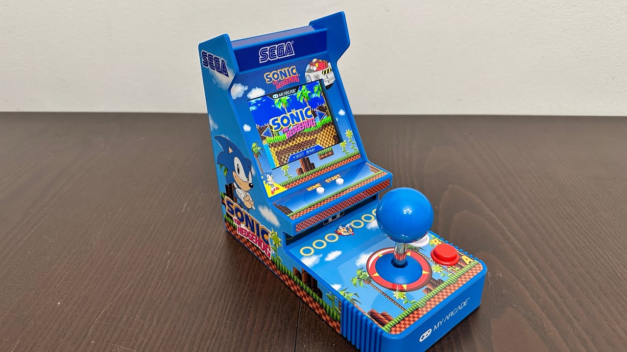 My Arcade Joystick Player Sonic Game Toys Unboxing & Review 