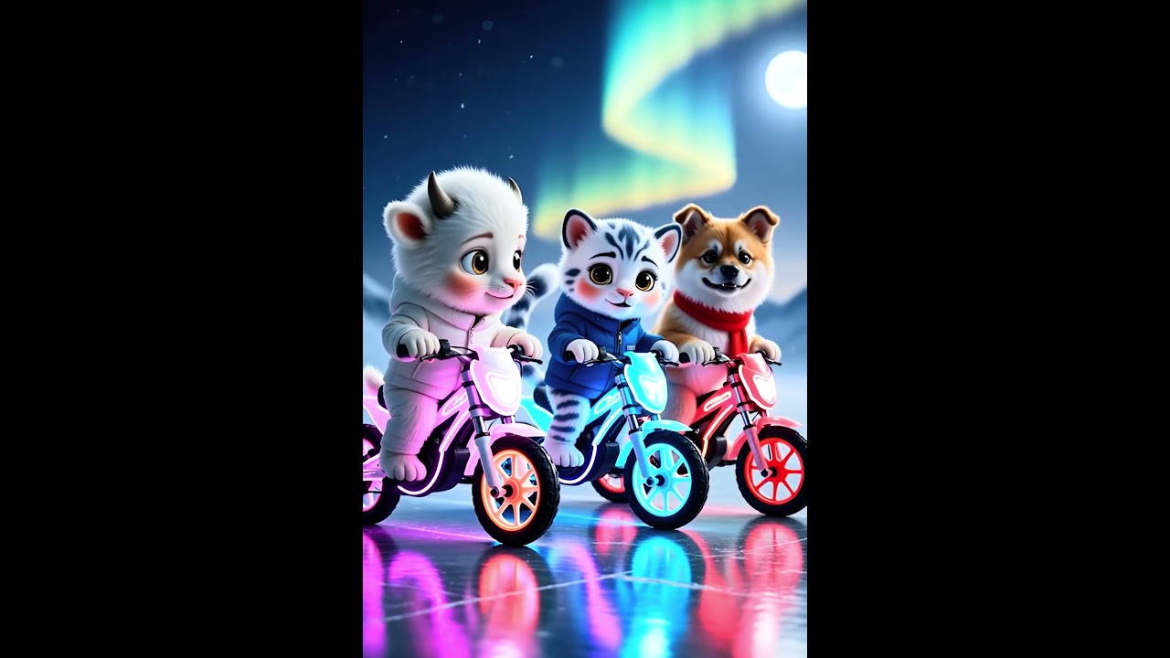 Snowkid & Friends Neon Ice Night Race ❄️🌌