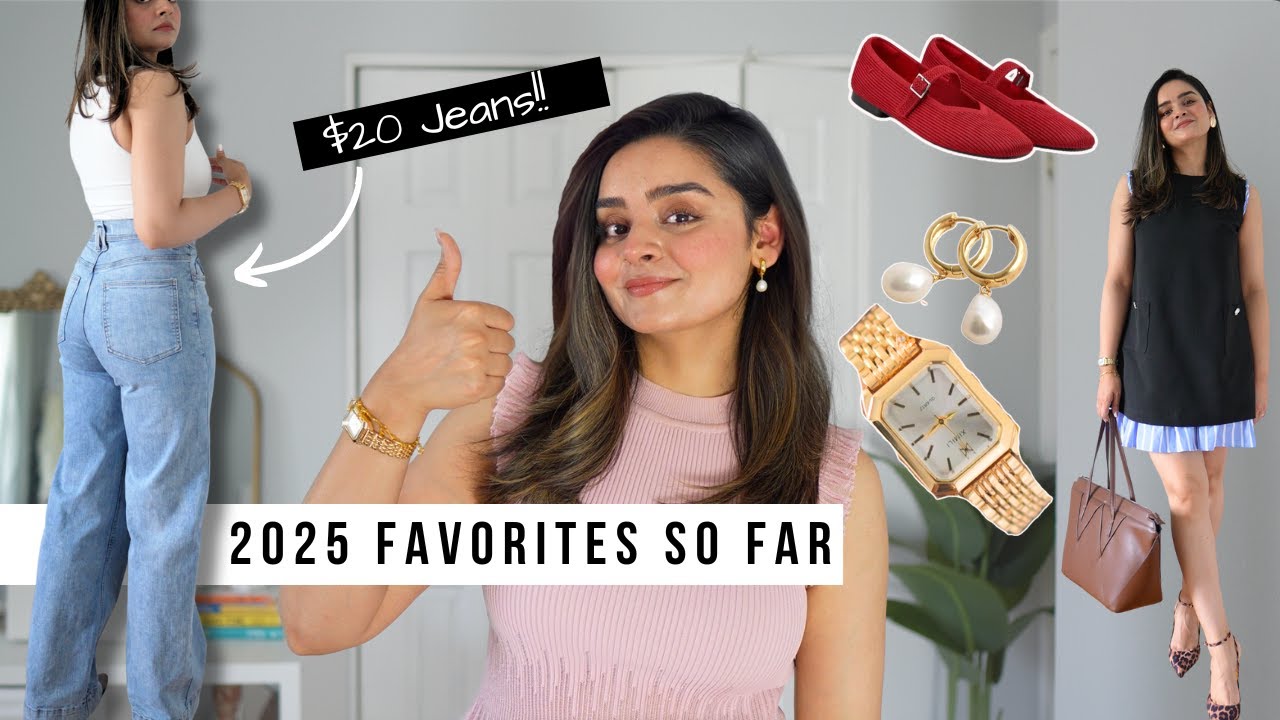 2025 Favorites So Far | Most-Worn Shoes, Jewelry, Jeans & Tops