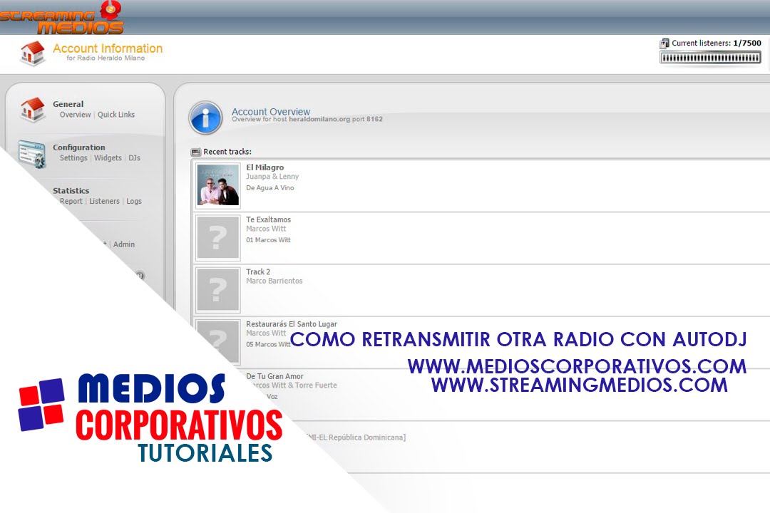Tutorial Retransmisi&oacute;n de Cualquier Radio - Relay