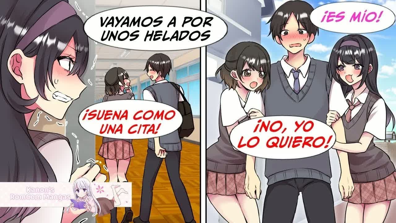 Competencia de heroínas, pero en los mangas la amiga de la infancia es la perdedora [Doblaje Latino]