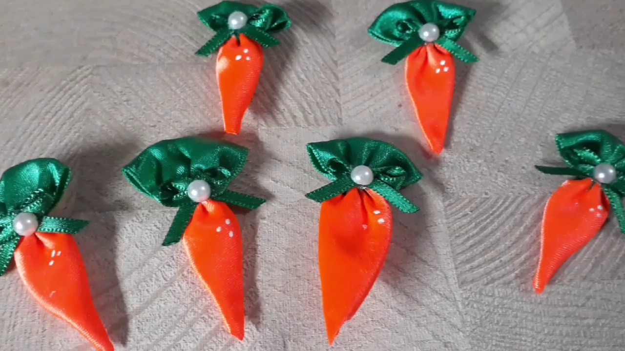 Laço Pet cenourinha para Páscoa enfeite cenoura para pet