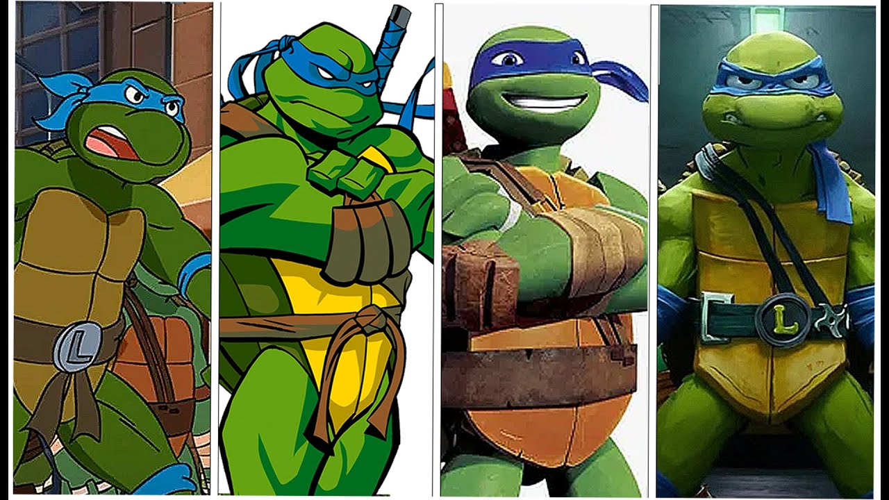 Evolution Of Teenage Mutant Ninja Turtles (1987-2023)