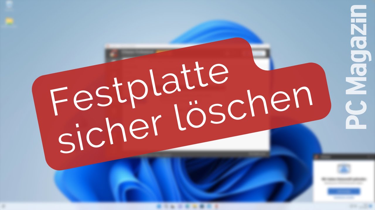 Festplatte sicher l&ouml;schen