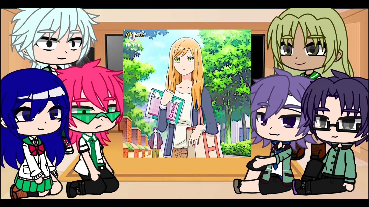 ✿❥sala de saiki kusuo no psi-nan react to s/n as namorada de saiki:)[♡hero_gameh]