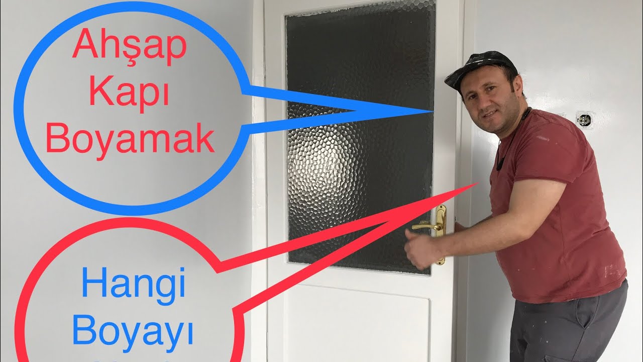 Yağlı Boya ile Ahşap Kapı boyamak. Kapı nasıl boyanır. Eski kapıların boyanmak