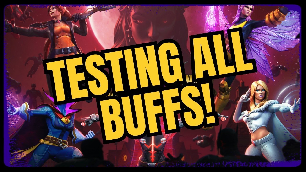 Testing Other New Buffs And Recording Showcases! Marvel Contest Of Champions!