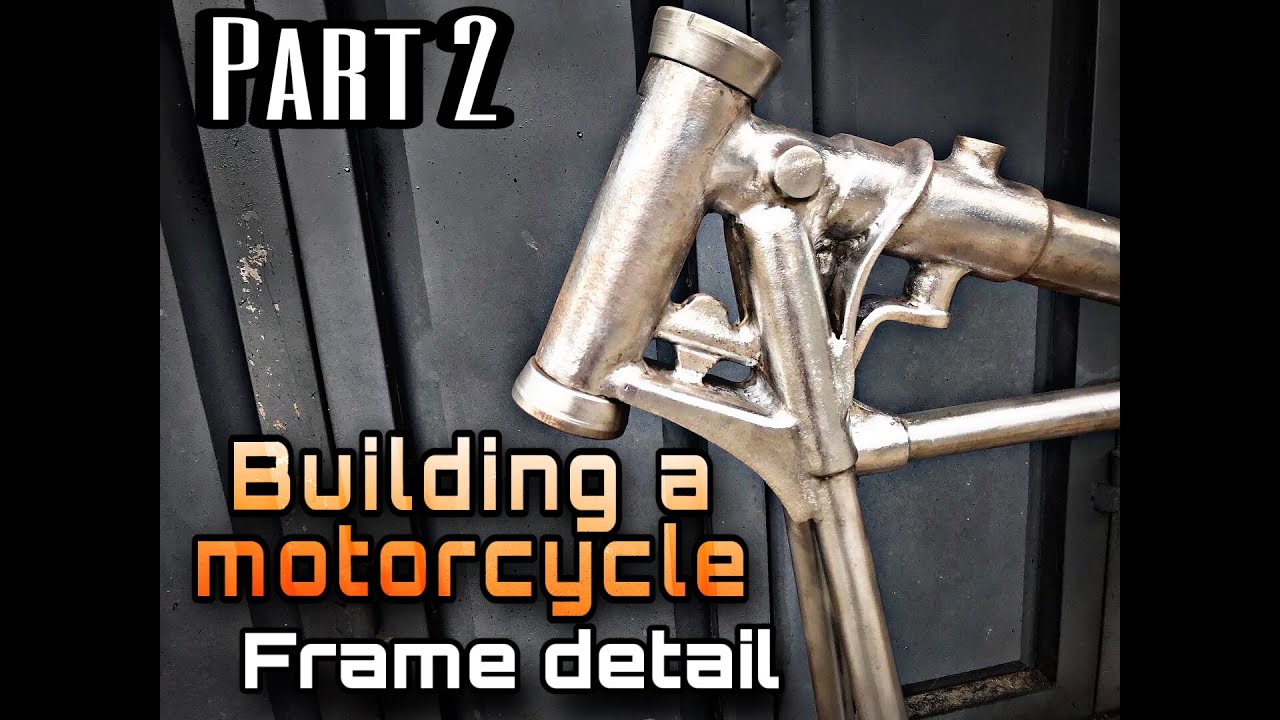 Build frame chopper detail part 2 by @SAMCUSTOM #frame#chopper#bikedetail