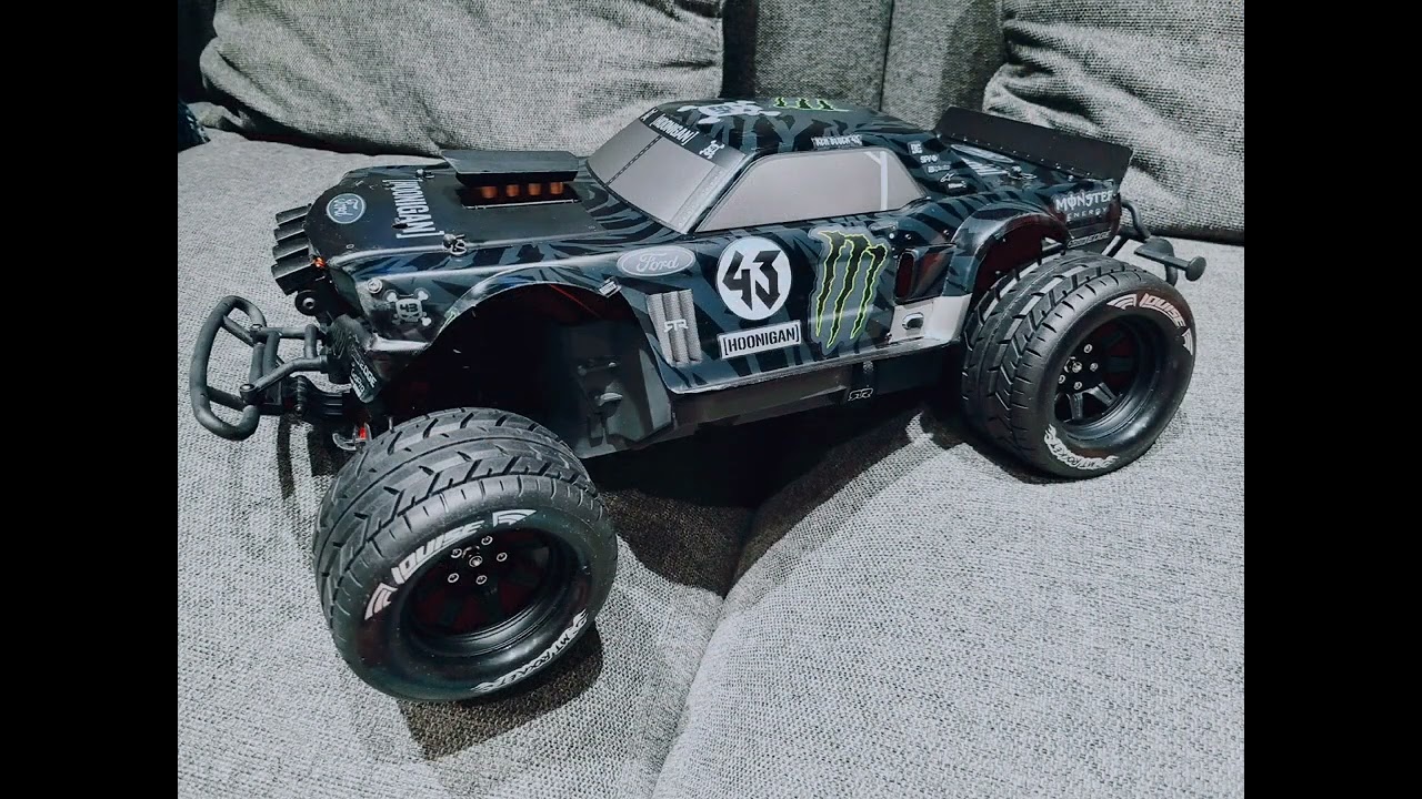 Toy RC Replay - HPI HOONIGAN+ARRMA SENTONE DESERT TRUCK 短卡遙控車