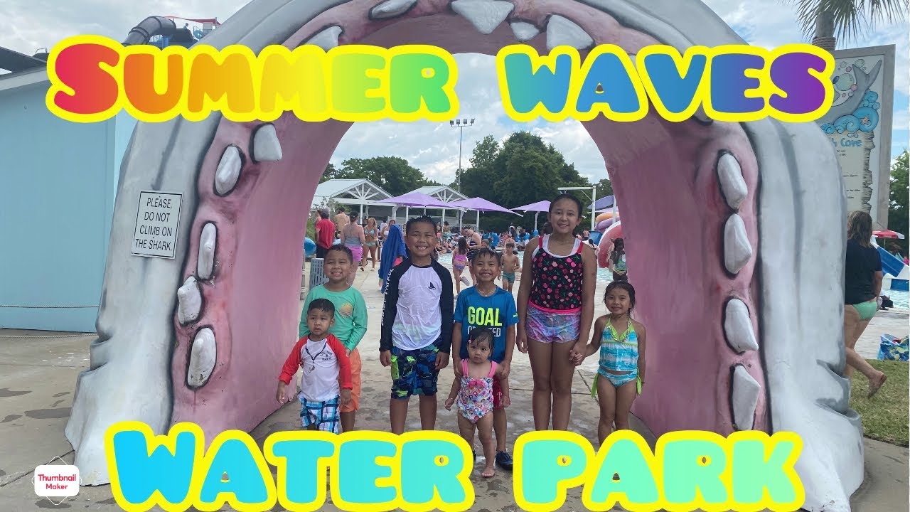 Summer Waves Water Park at Jekyll Island, GA.