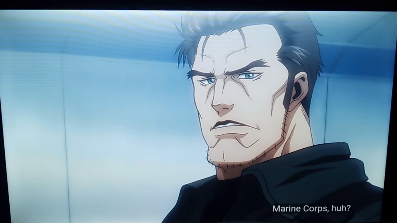 Frank Castle "The Punisher" meets another U.S. Marine 🇺🇸🫡