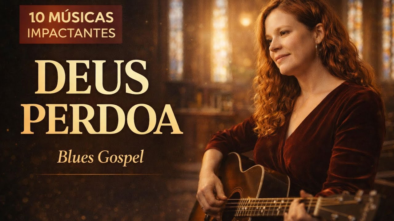 DEUS PERDOA | 40 Minutos de Gospel Blues (10 Músicas Impactantes) | Restauração e Recomeço