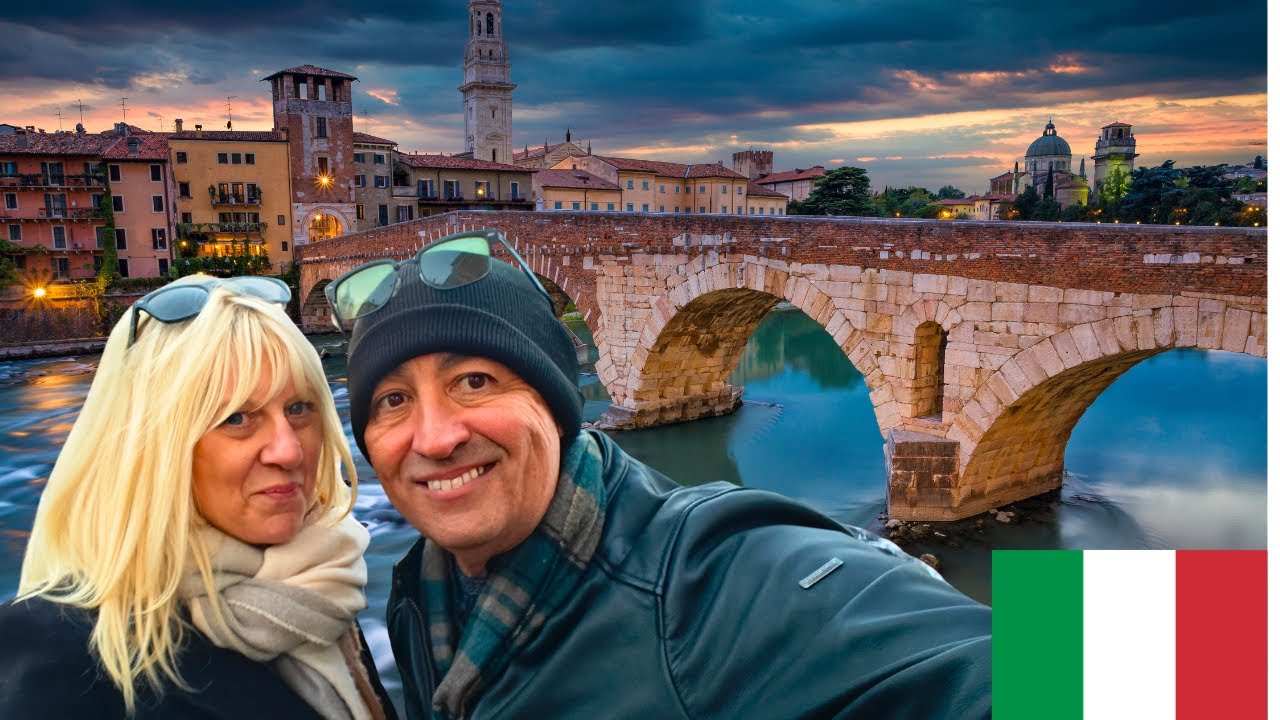 Walking Around Verona, Italy 🇮🇹 | Relaxing Old Town Walking Tour (4K)
