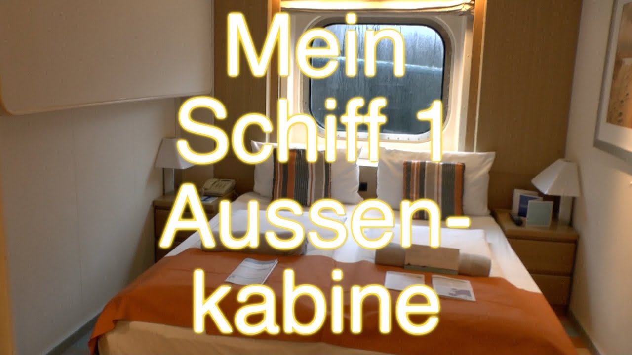 (Alte) Mein Schiff 1: Außenkabine bei TUI Cruises