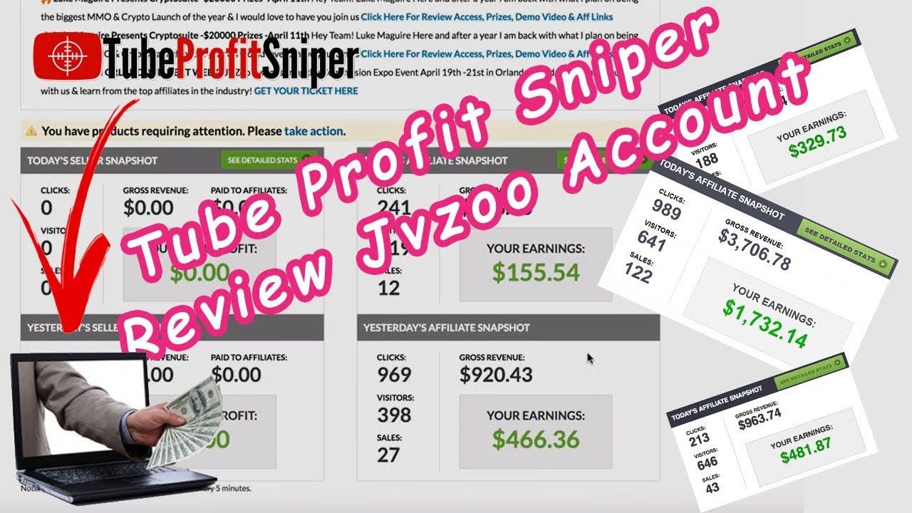 Tube Profit Sniper Review - How to Make $200 a day Online?